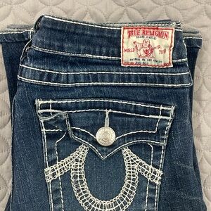 True religion jeans in great condition size32 Joey big 7